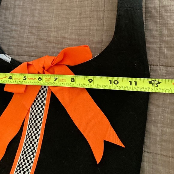 VINTAGE Race Ready Lady Nascar Tony Stewart 20 Bucket Bag w Orange Bow Bag - Picture 16 of 16